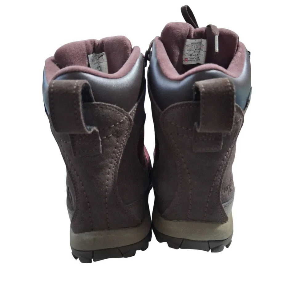 The North Face Chilkat Leather Mens size 7 Insulated Hiking Camping Snow Boots